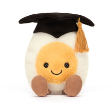 Load image into Gallery viewer, Amuseables Boiled Egg Graduation - Jellycat
