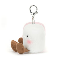 Load image into Gallery viewer, Amuseables Pair Of Marshmallows Bag Charm - Jellycat
