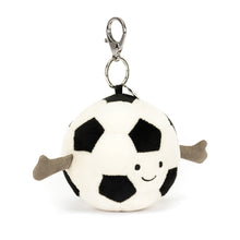 Load image into Gallery viewer, Amuseables Sports Football Bag Charm - Jellycat
