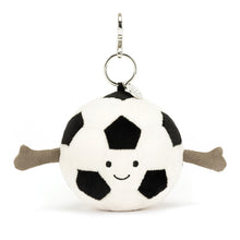 Load image into Gallery viewer, Amuseables Sports Football Bag Charm - Jellycat
