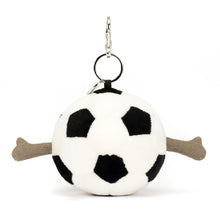 Load image into Gallery viewer, Amuseables Sports Football Bag Charm - Jellycat
