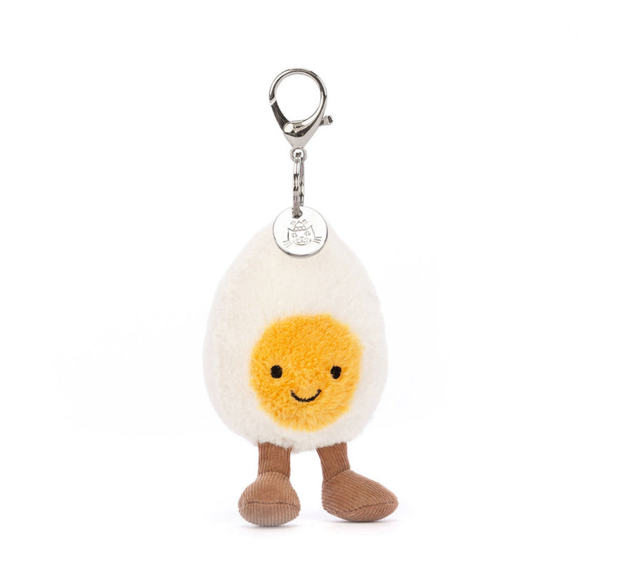 Amuseables Happy Boiled Egg Bag Charm - Jellycat